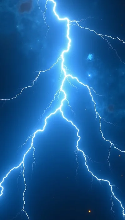 Blitz und Gewitter bei Nacht – Spektakuläre Nacht-Wallpaper in 4K