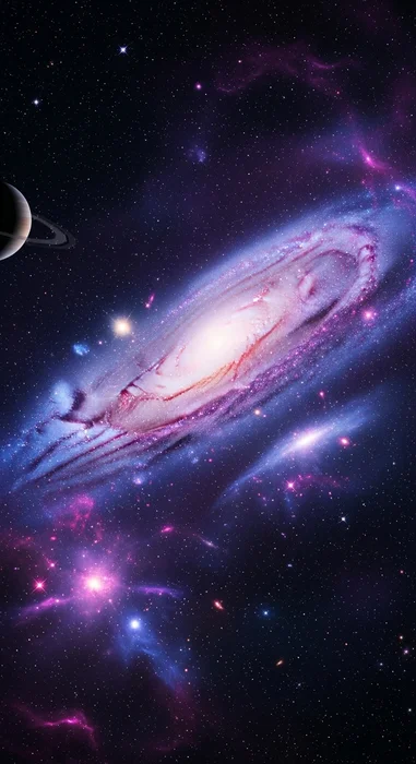 iPhone 17 Wallpaper – Faszinierendes Space Hintergrundbild in 4K