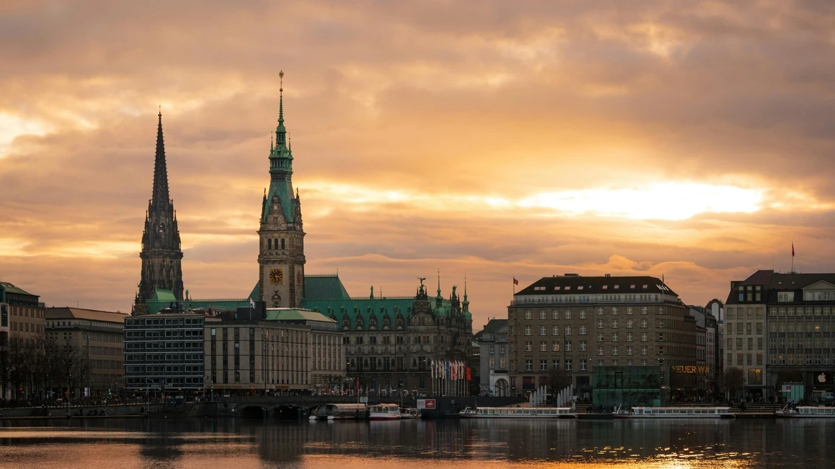 Hamburg 4K Hintergrundbild – Perfekte Desktop Wallpaper hintergrundbild