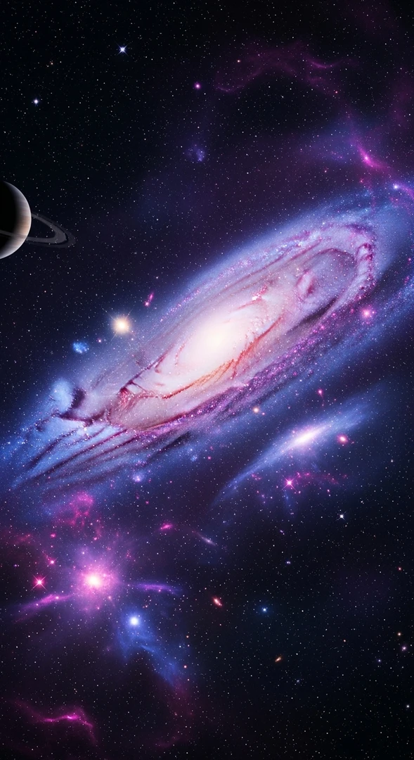 iPhone 17 Wallpaper – Faszinierendes Space Hintergrundbild in 4K hintergrundbild