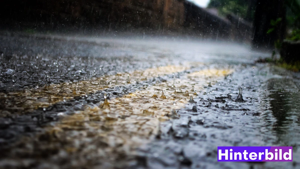 Regen und Regentropfen hintergrundbild