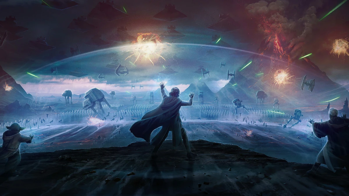 Star Wars Krieger Macht-Demonstration Hintergrundbilder 