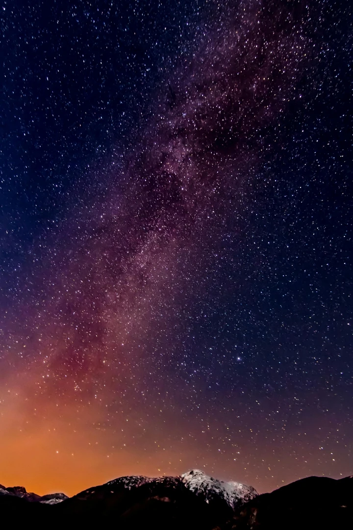 Sternenhimmel über Sternennacht